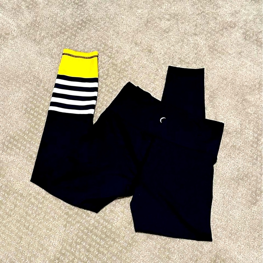 Zyia bumblebee high and tight leggings